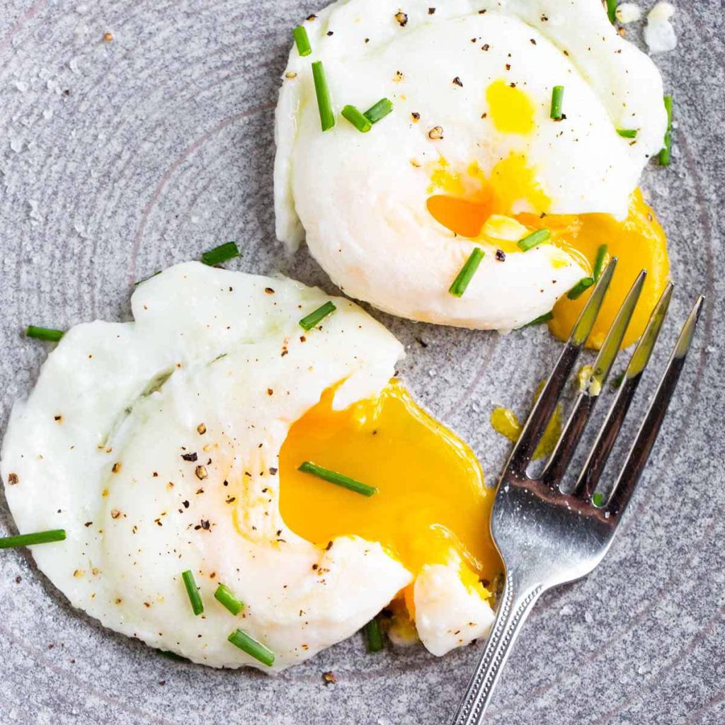 Air Fryer Poached Eggs