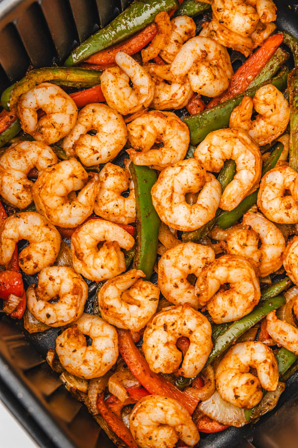 Air Fryer Shrimp Fajitas Recipe
