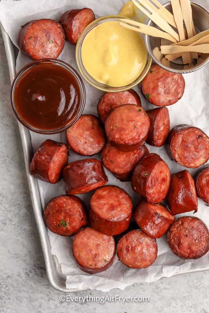 Air Fryer Smoked Sausage