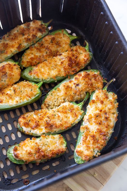 Air Fryer Jalapeno Poppers