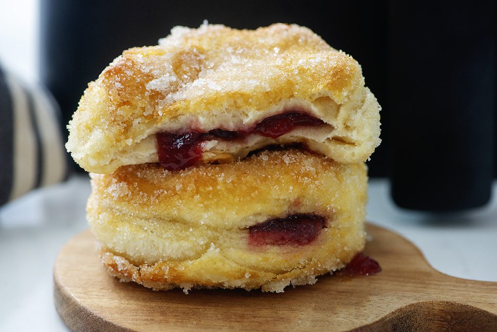 Air Fryer Jelly Donuts