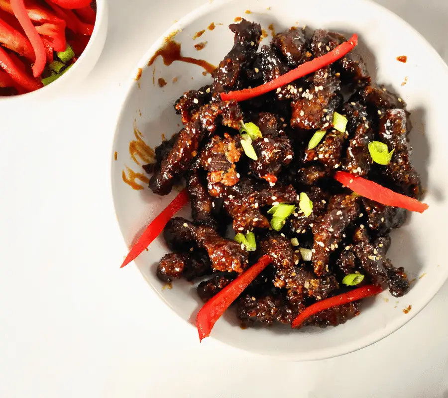Air Fryer Crispy Chilli Beef