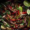 Air Fryer Steak Fajitas