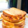 Bacon Grilled Cheese in an Air Fryer