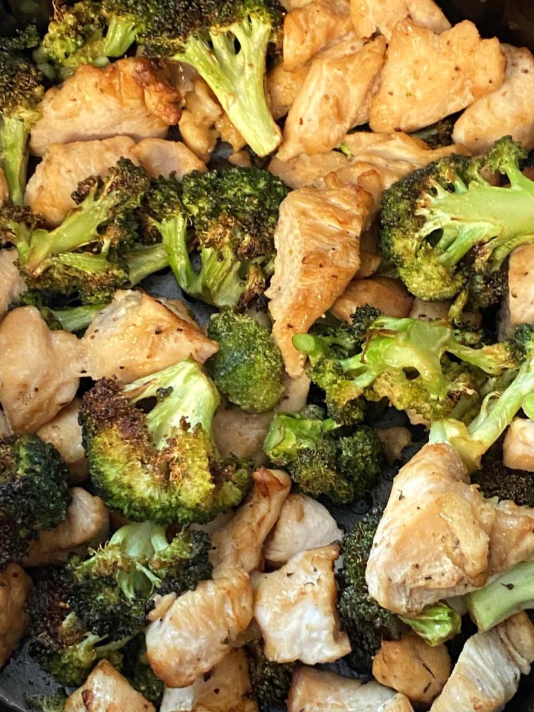 Air Fryer Chicken And Broccoli