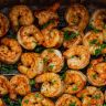 Air Fryer Shrimp Scampi