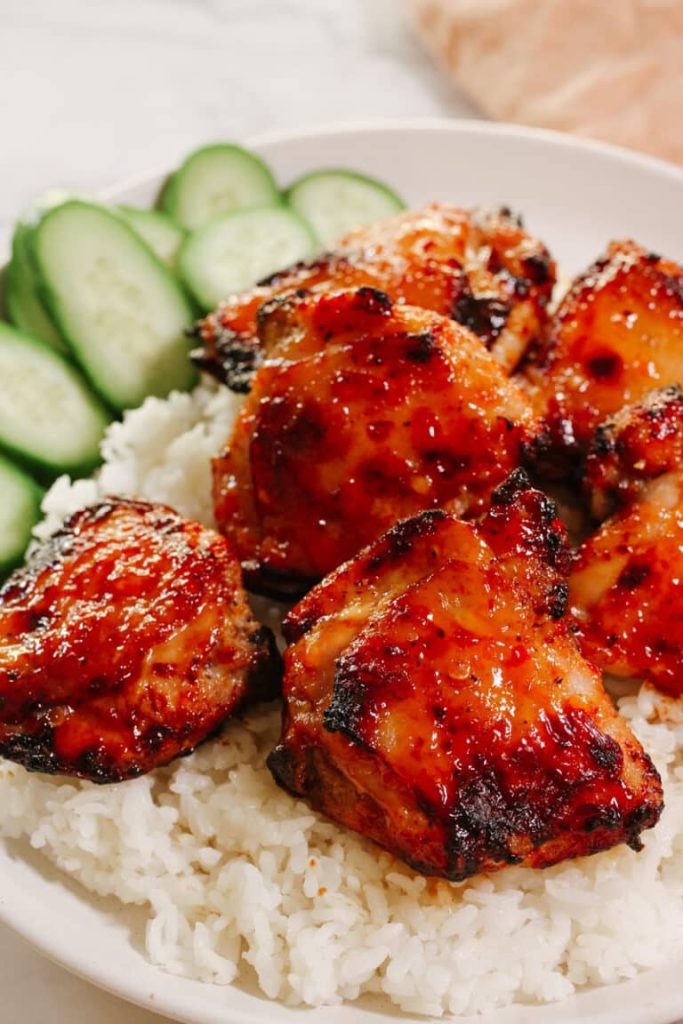 Air Fryer Chilli Chicken