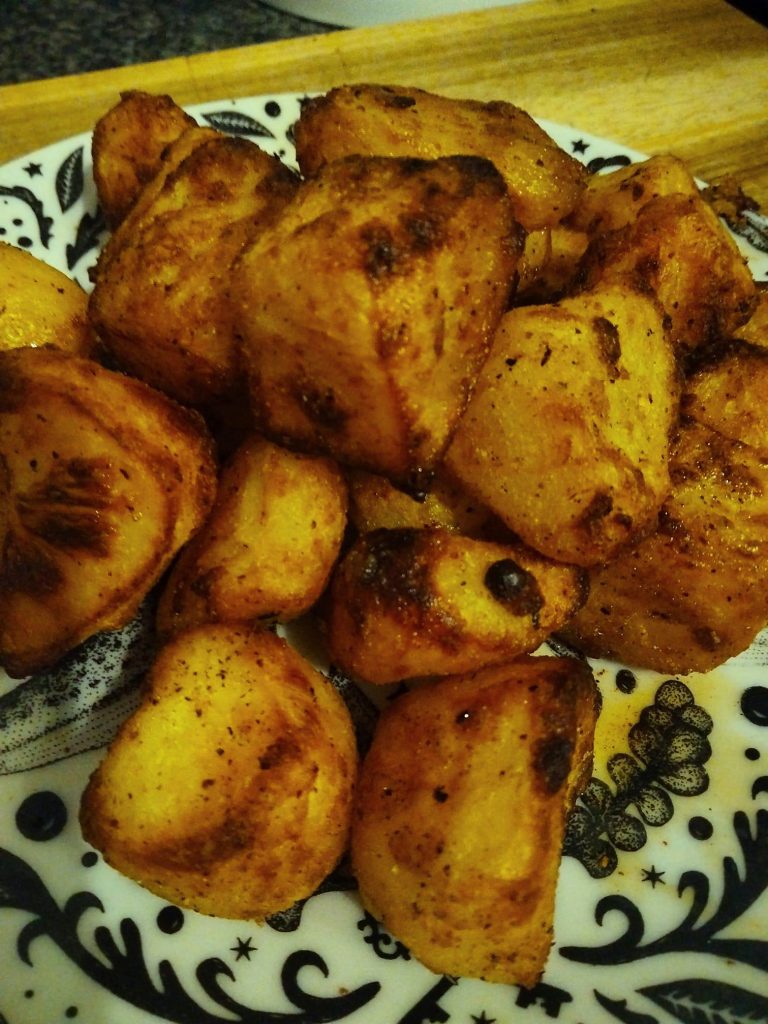 Air Fryer Bombay Potatoes