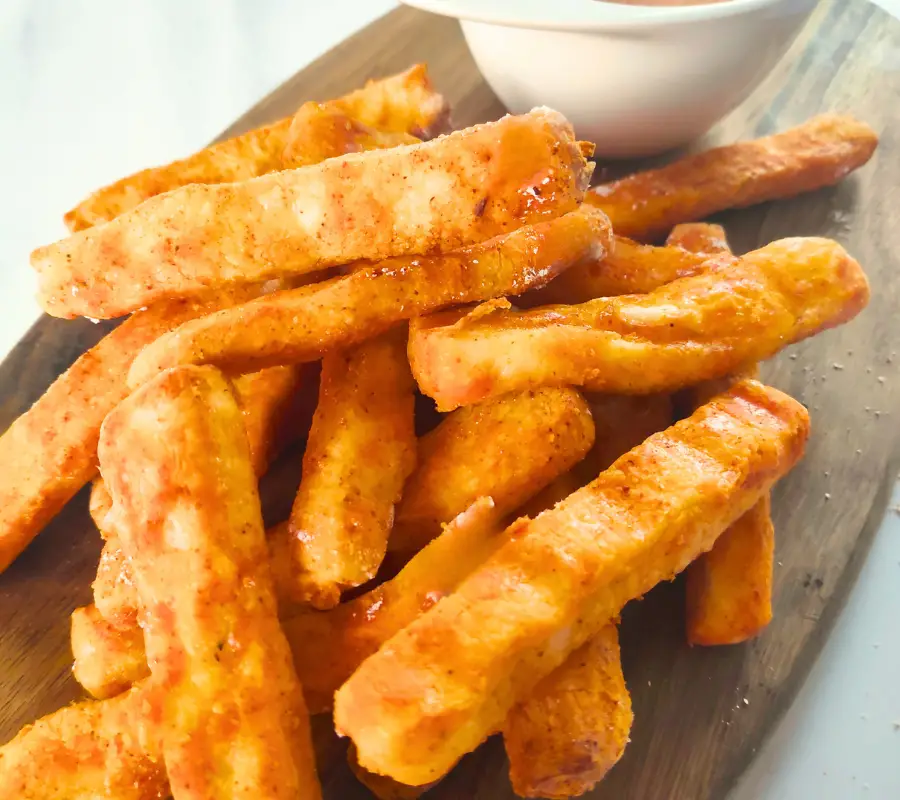 Crispy Halloumi Fries In The Air Fryer