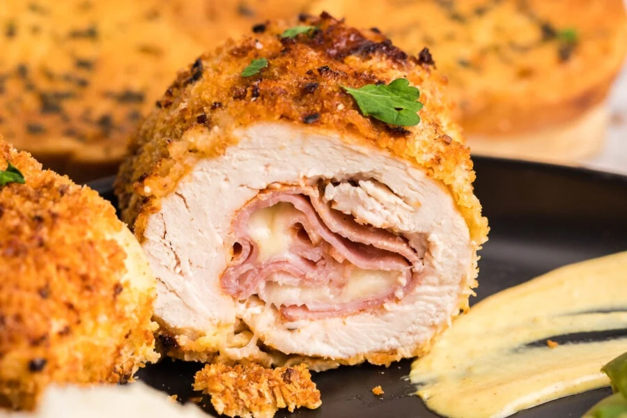 AIR FRYER CHICKEN CORDON BLEU