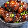 Air Fryer Pork Belly Bites