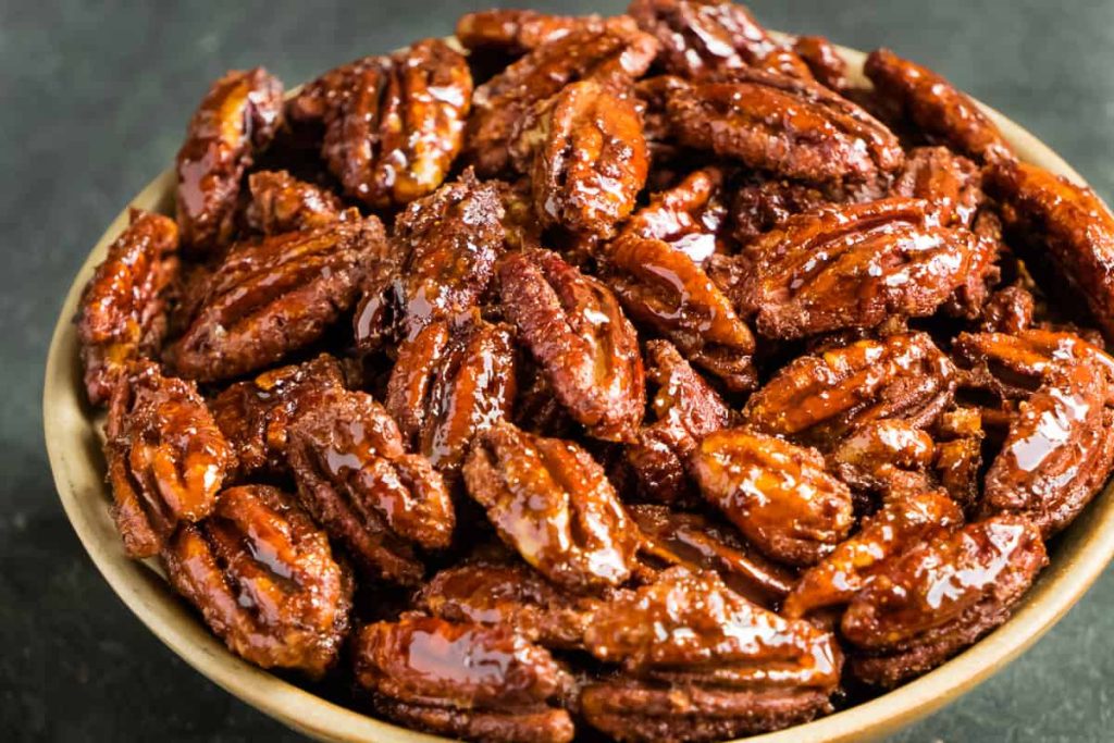 Easy Air Fryer Candied Pecans