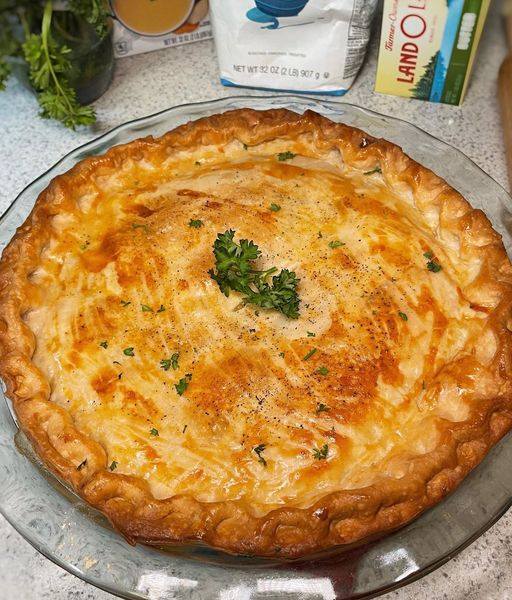 homemade beef pot pie