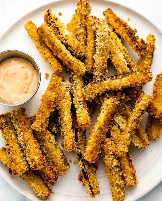 Air Fryer Eggplant Fries Recipe