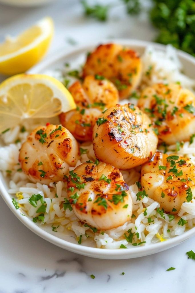 Air Fryer Cajun Scallops
