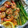 Shrimp and Asparagus Foil Packs