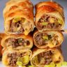 Air fryer Cheeseburger Egg Rolls
