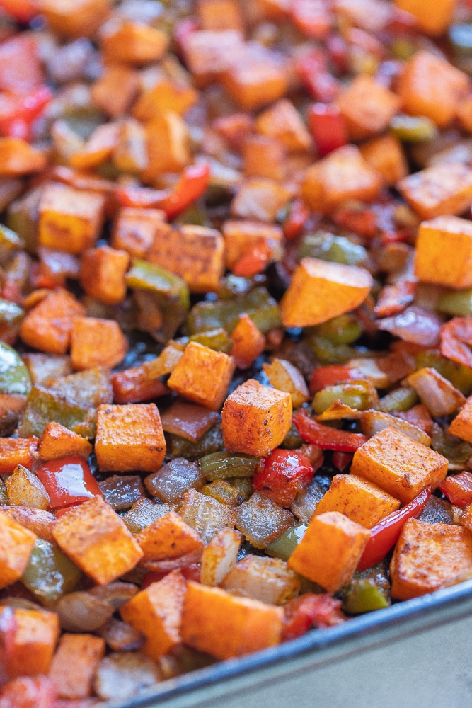 Vegetarian Sweet Potato Hash