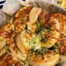 Air fryer crumpet garlic bread