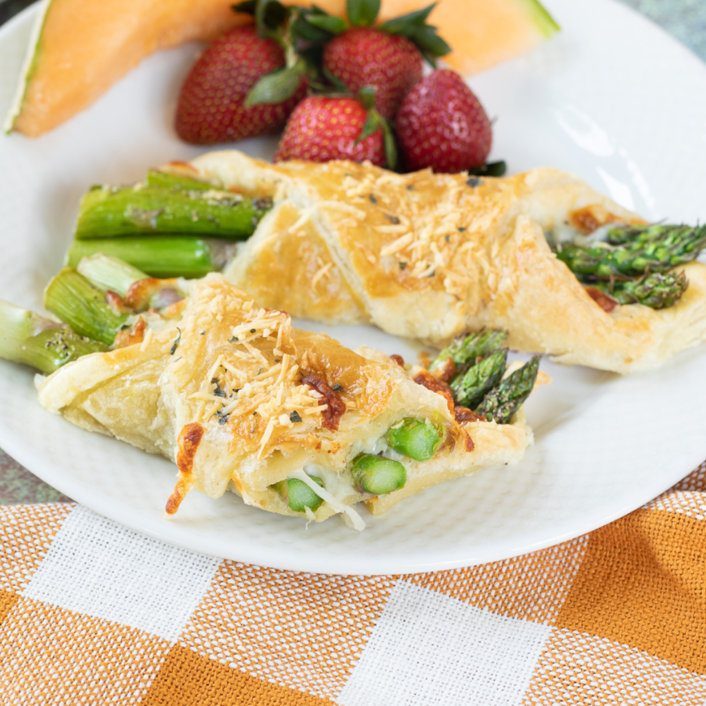 Air Fryer Asparagus Puff Pastry Bundles