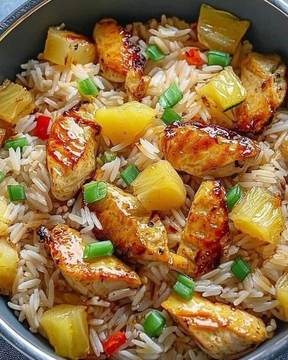 Air Fryer Pineapple Chicken