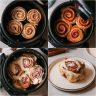 Air Fryer Bacon Cinnamon Rolls