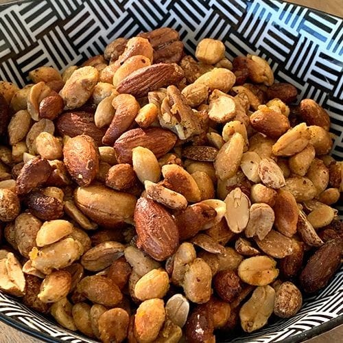 Air Fryer Roasted Nut Mix