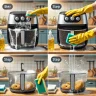 Methods to Clean a Greasy Air Fryer Basket