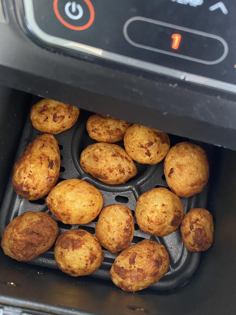Air Fryer Canned Potatoes