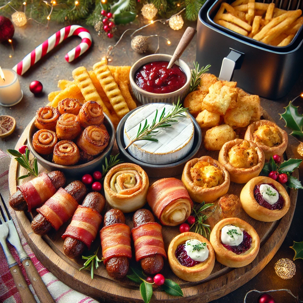 5 Awesome Christmas Appetizers (Air Fryer)