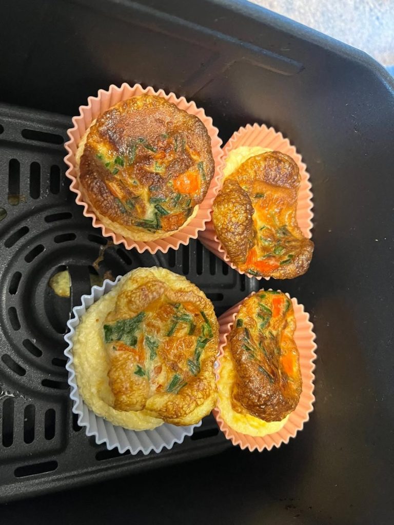 Air Fryer Scrambled Eggs