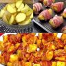 POTATO ROLLS WITH BACON