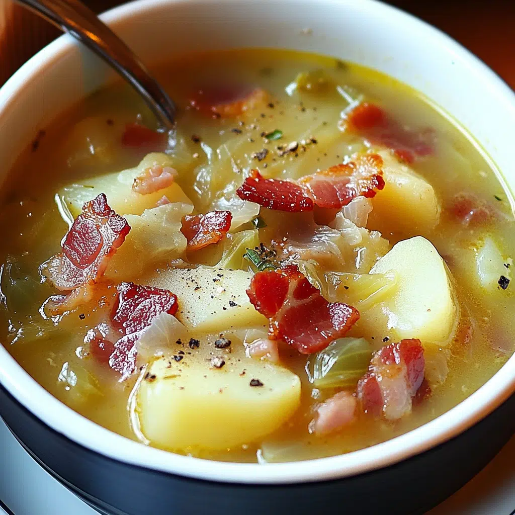 Irish Bacon Cabbage and Potato Soup