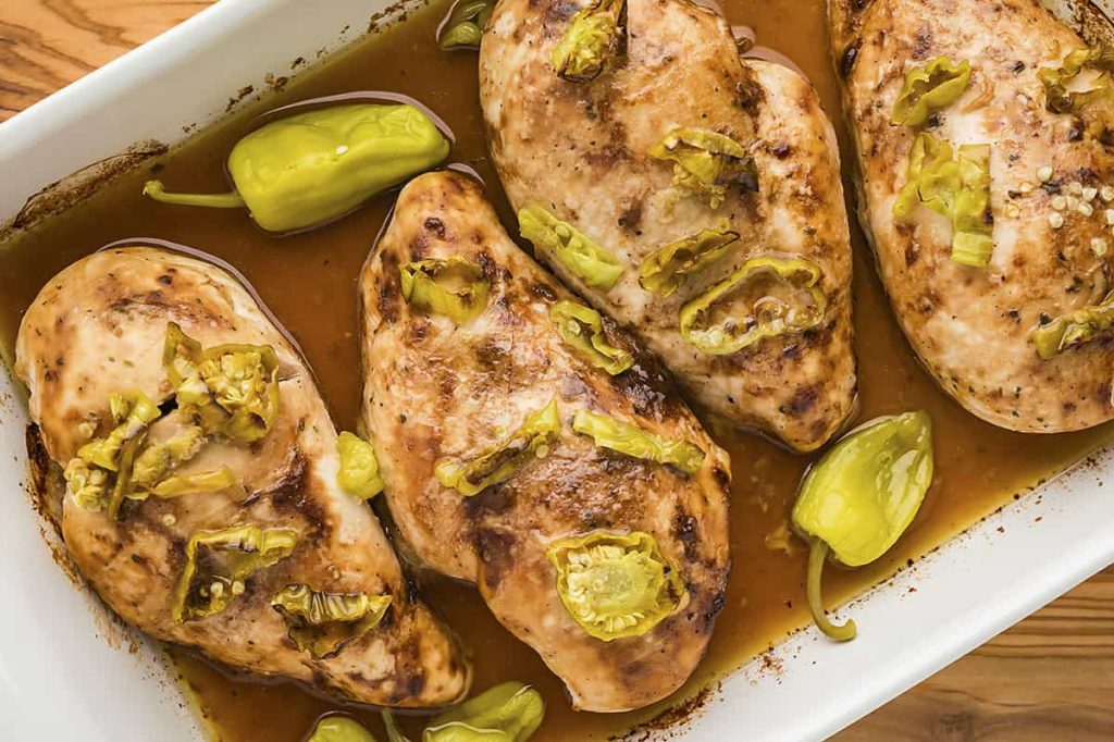 Baked Mississippi Chicken