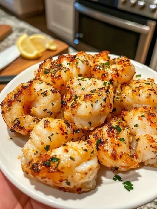 Air Fryer Lobster Tails with Garlic Butter