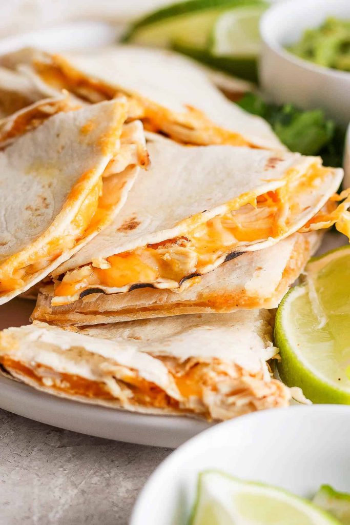 Air Fryer Chicken Quesadillas