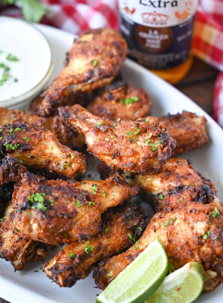 Old Bay Chicken Wings in the Air Fryer