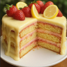 Strawberry Lemonade Layered Delight