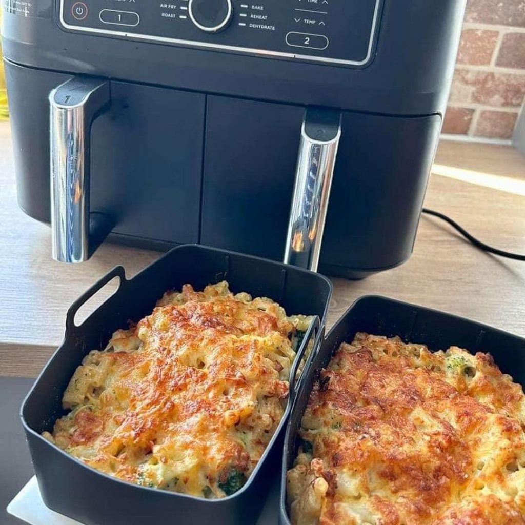 Easy Air Fryer Macaroni Cheese