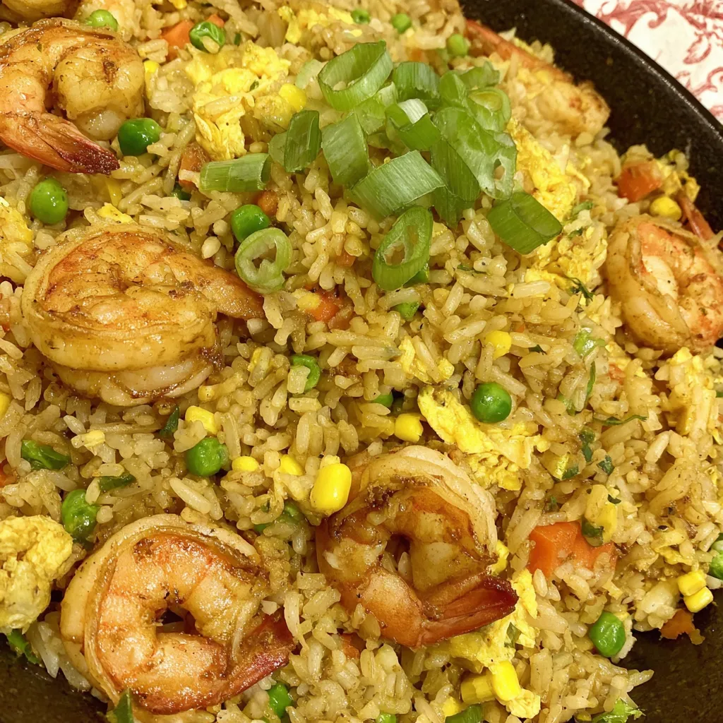 Shrimp Fried Rice with Vegetables