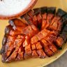 Air Fryer Blooming Sweet Potatoes