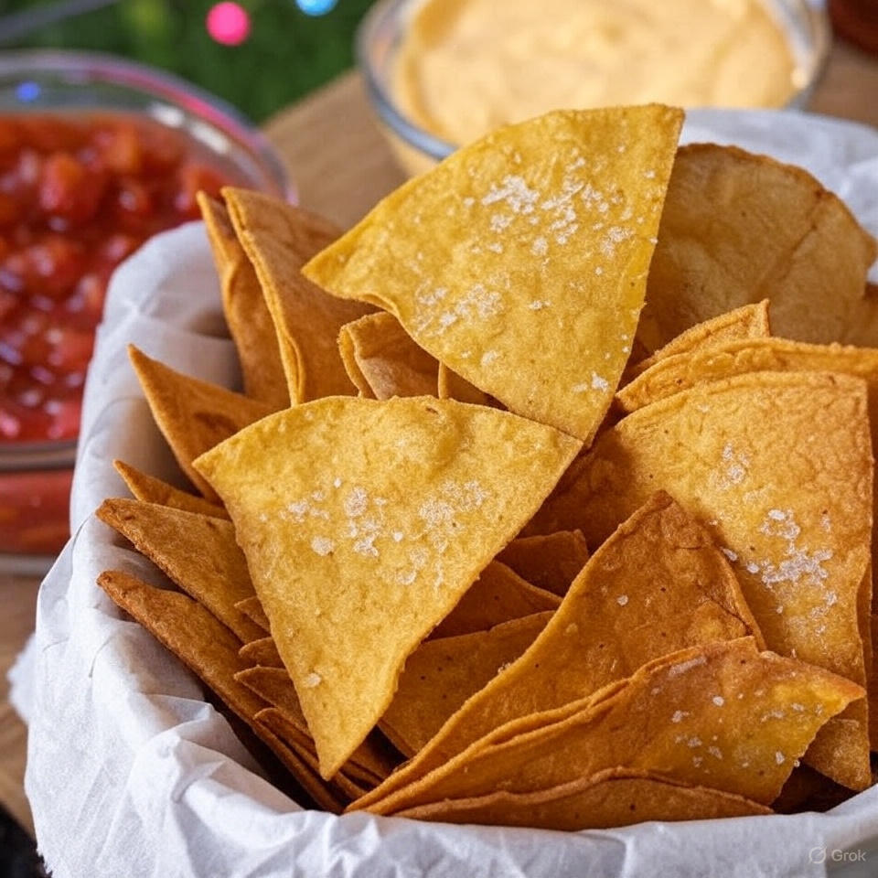 Air Fryer Homemade Tortilla Chips