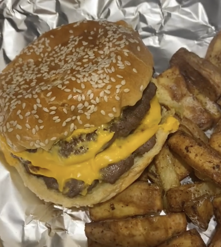 Air Fryer Copycat Whataburger Classic