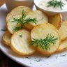 Air Fryer Salt and Vinegar Potato Chips