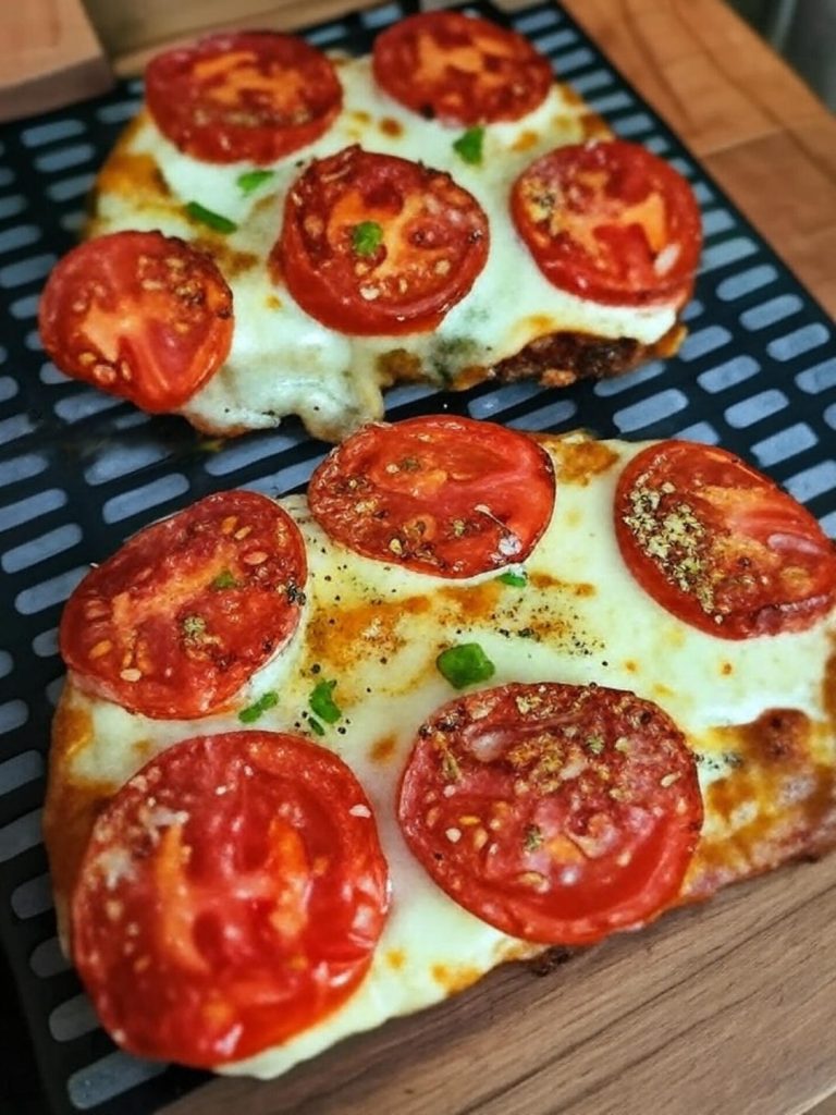 Air Fryer Tomato Melt