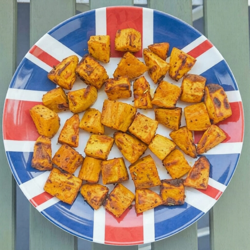 Air Fryer Sweet Potato Cubes