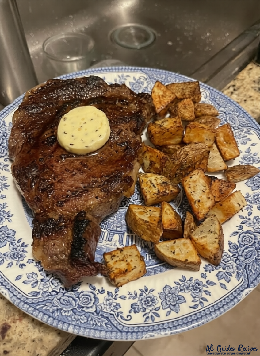 Air Fryer Ribeye Steak