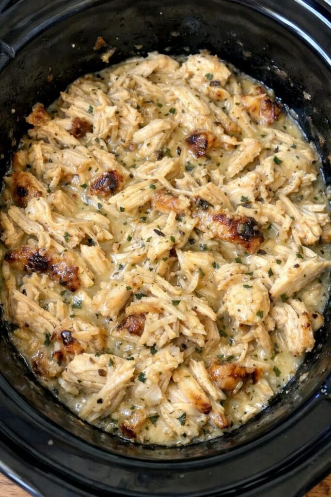 Slow Cooker Wedding Chicken