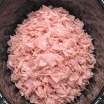 Slow Cooker ham and Swiss Sliders