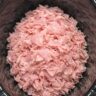 Slow Cooker ham and Swiss Sliders